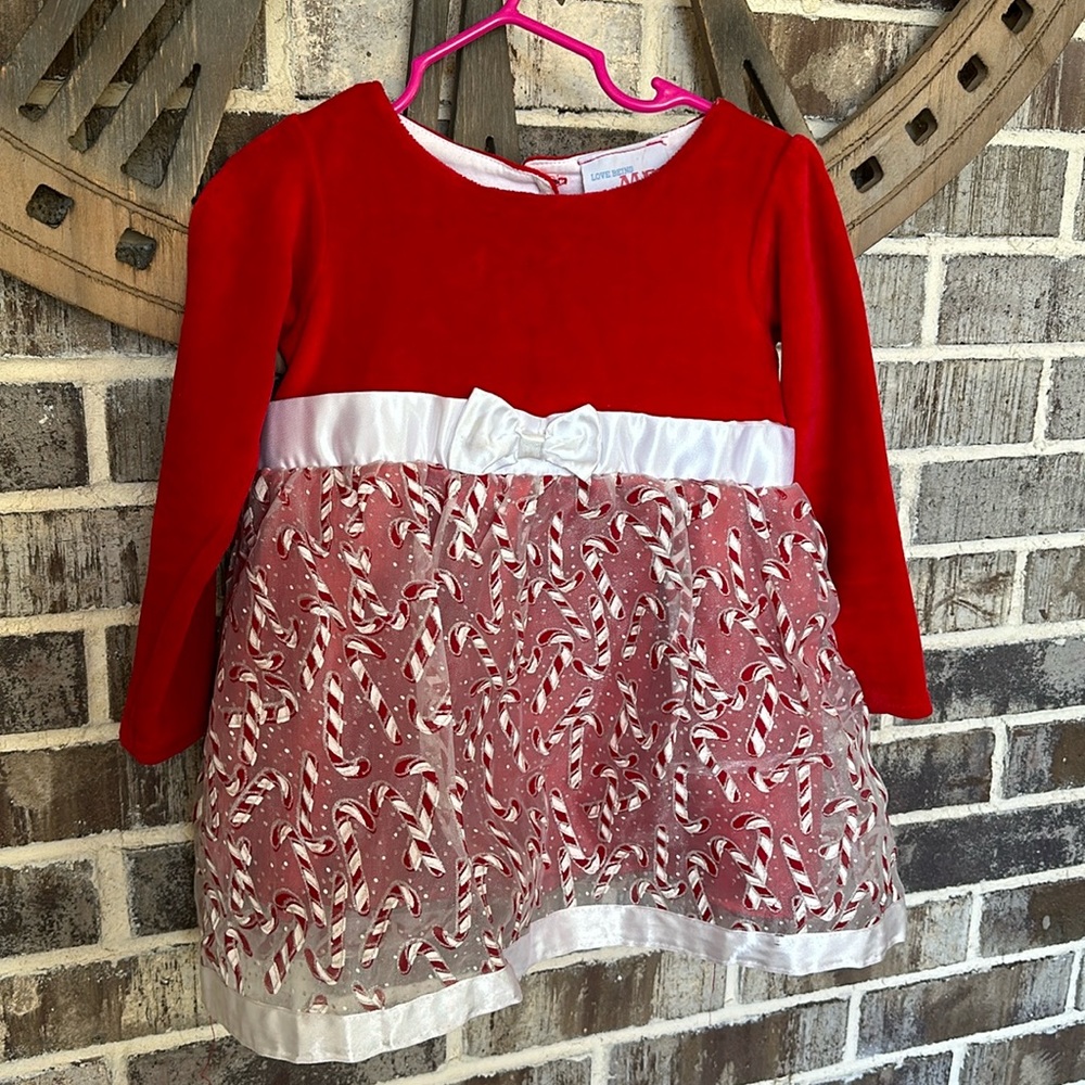 Darling Candy Cane Top/Dress - Girls 3